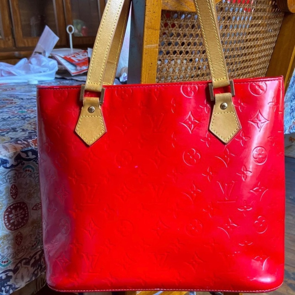 Authentic Louis Vuitton Houston hand bag